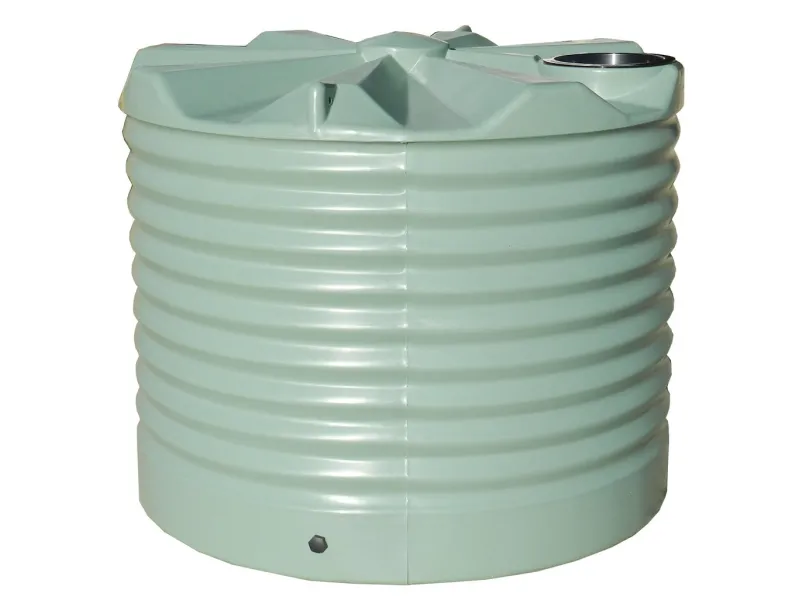 RT00550LP 550 Ltr Corrugated Rainwater Tank in MIST GREEN